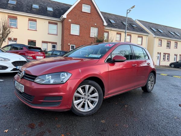 Volkswagen Golf Hatchback, Diesel, 2013, Red