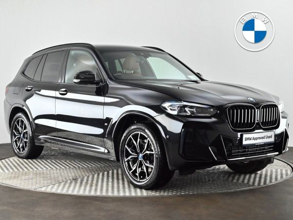 BMW X3 SUV, Petrol Plug-in Hybrid, 2024, Black