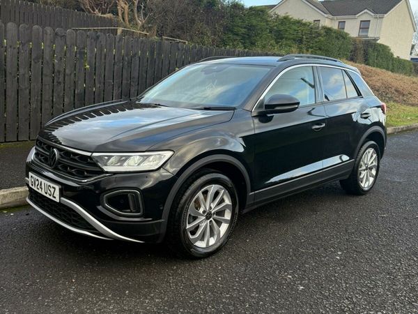 Volkswagen T-Roc SUV, Petrol, 2024, Black