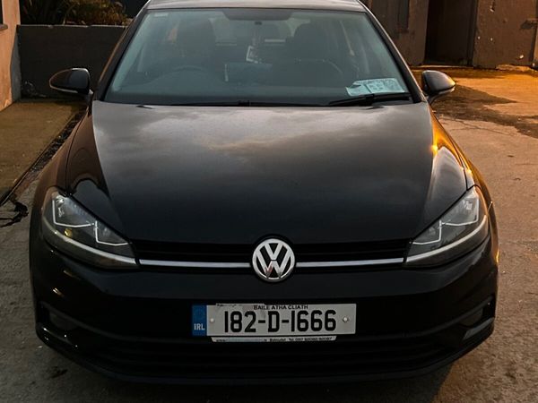 Volkswagen Golf Hatchback, Diesel, 2018, Black