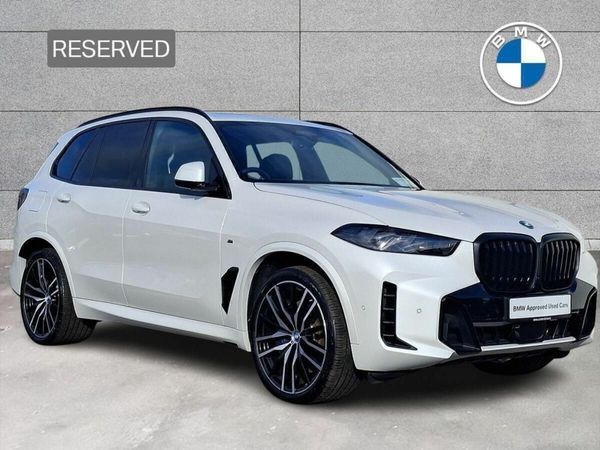BMW X5 SUV, Petrol Plug-in Hybrid, 2025, White