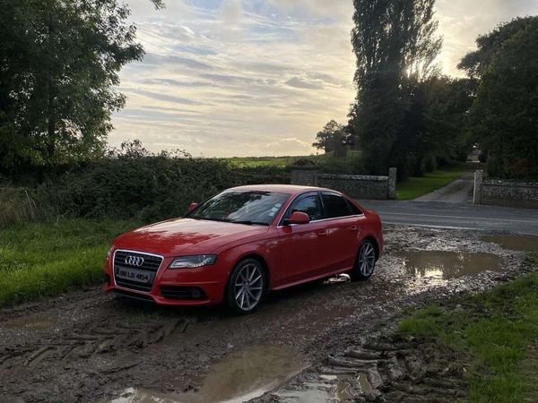 Audi A4 Saloon, Diesel, 2008, Red