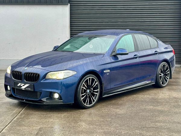 BMW 5-Series Saloon, Diesel, 2016, Blue