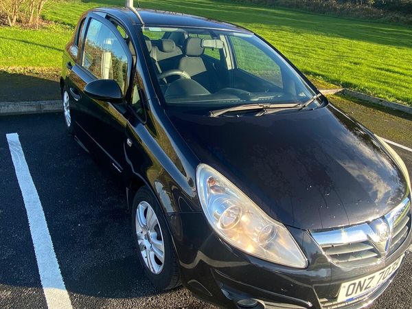 Vauxhall Corsa Hatchback, Petrol, 2010, Black