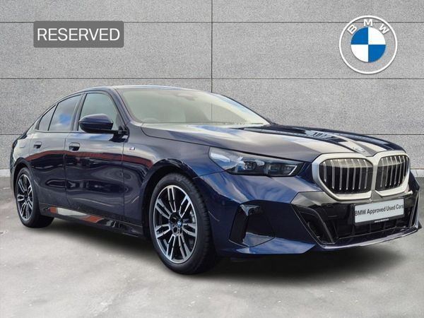 BMW 5-Series Saloon, Petrol, 2024, Blue