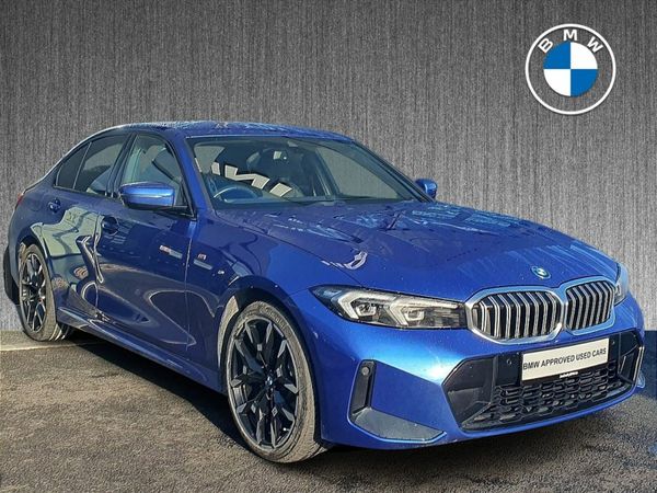 BMW 3-Series Saloon, Petrol Plug-in Hybrid, 2025, Blue