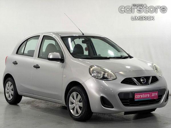 Nissan March Hatchback, Petrol, 2019, Silver