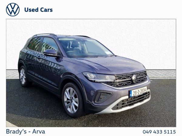 Volkswagen T-Cross SUV, Petrol, 2025, Grey