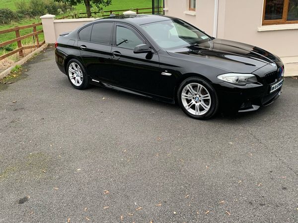 BMW 5-Series Saloon, Diesel, 2013, Black