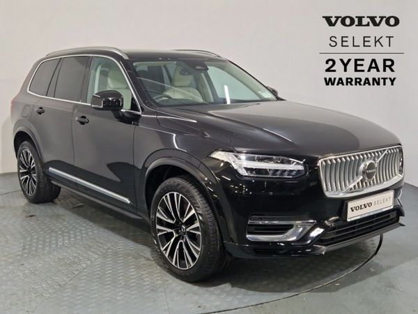 Volvo XC90 SUV, Petrol Plug-in Hybrid, 2024, Black