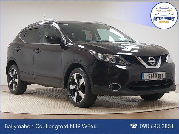 Nissan Qashqai SUV, Diesel, 2017, Black