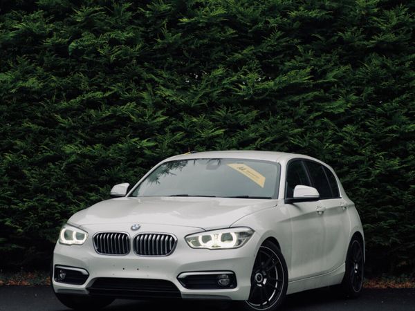 BMW 1-Series Hatchback, Diesel, 2017, White