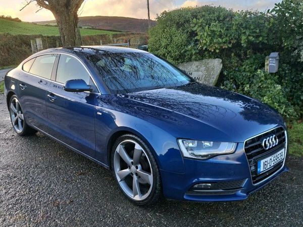 Audi A5 Hatchback, Diesel, 2016, Blue