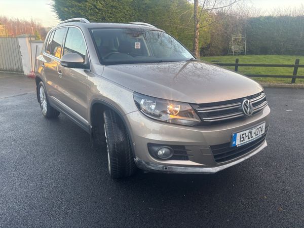 Volkswagen Tiguan SUV, Diesel, 2015, Brown