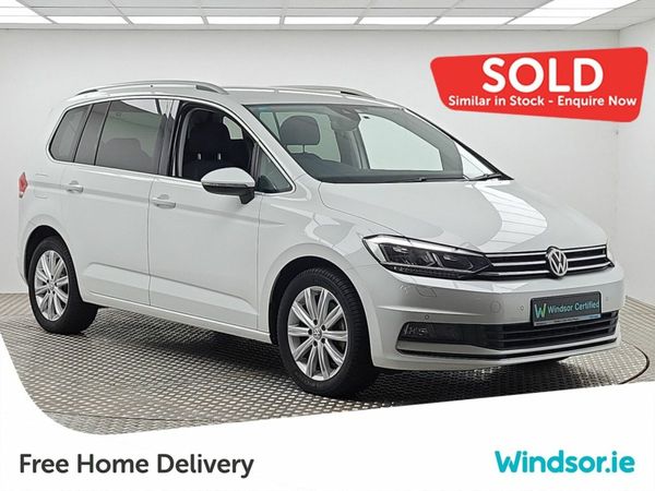 Volkswagen Touran MPV, Petrol, 2018, Black