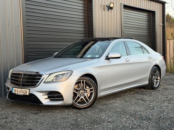 Mercedes-Benz S-Class Saloon, Diesel, 2018, Silver