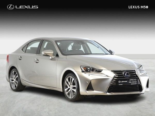 Lexus IS Saloon, Petrol Hybrid, 2019, Silver