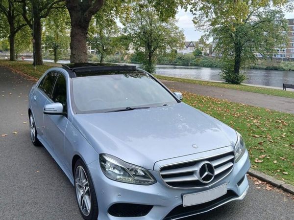 Mercedes-Benz E-Class Saloon, Diesel, 2014, Silver