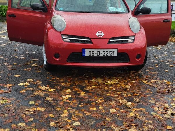 Nissan Micra Hatchback, Petrol, 2006, Red