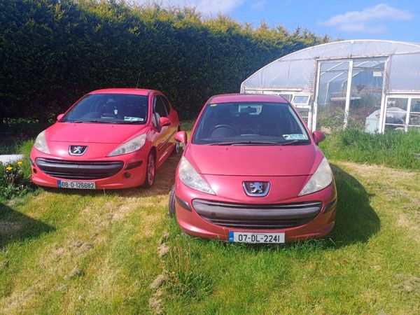 Peugeot 207 Hatchback, Diesel, 2007, Red
