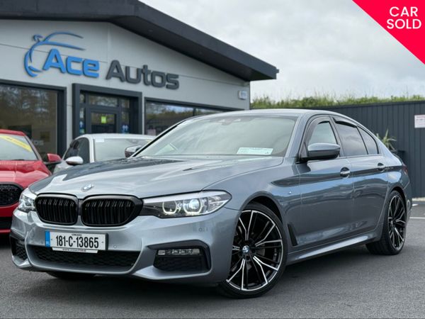 BMW 5-Series Saloon, Diesel, 2018, Grey