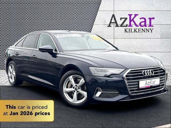 Audi A6 Saloon, Petrol Plug-in Hybrid, 2021, Blue