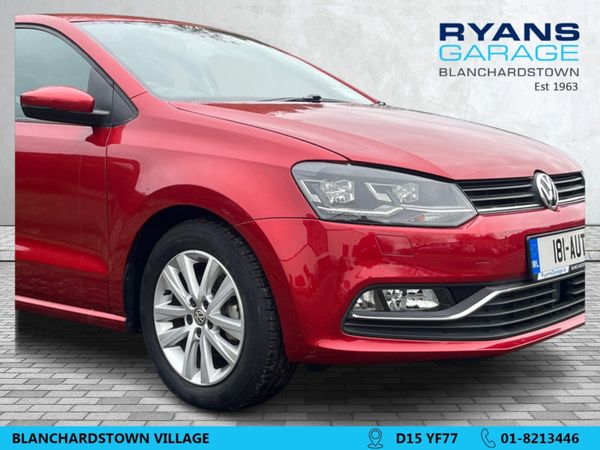 Volkswagen Polo Hatchback, Petrol, 2018, Red