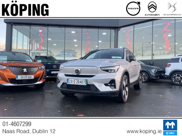 Volvo XC40 SUV, Electric, 2023, Grey