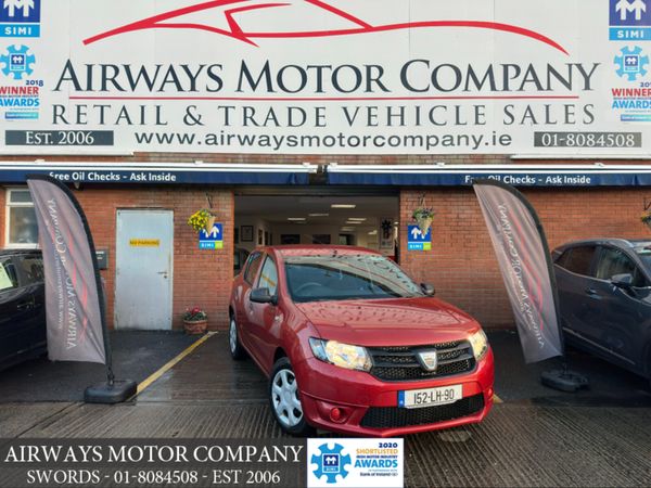 Dacia Sandero Hatchback, Petrol, 2015, Red