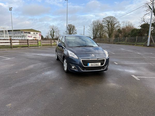 Peugeot 5008 MPV, Diesel, 2015, Blue