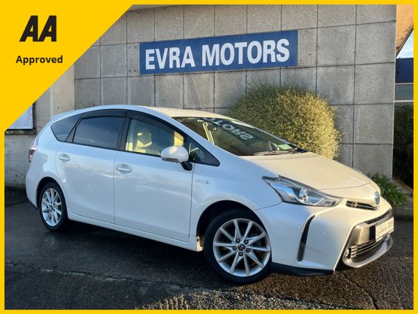 Toyota Prius MPV, Petrol Hybrid, 2018, White