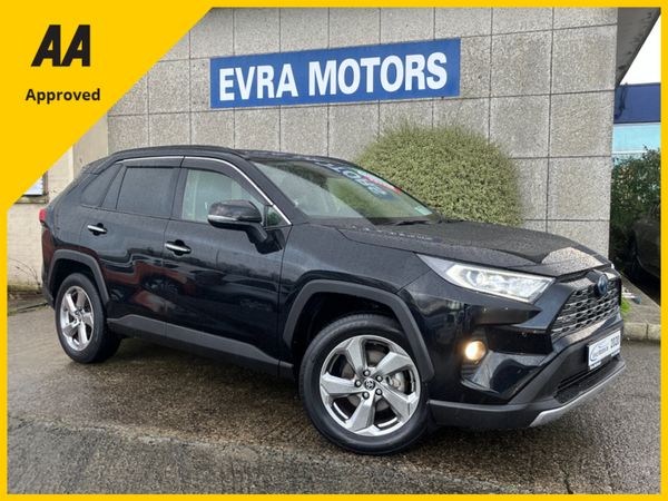 Toyota RAV4 SUV, Petrol Hybrid, 2020, Black