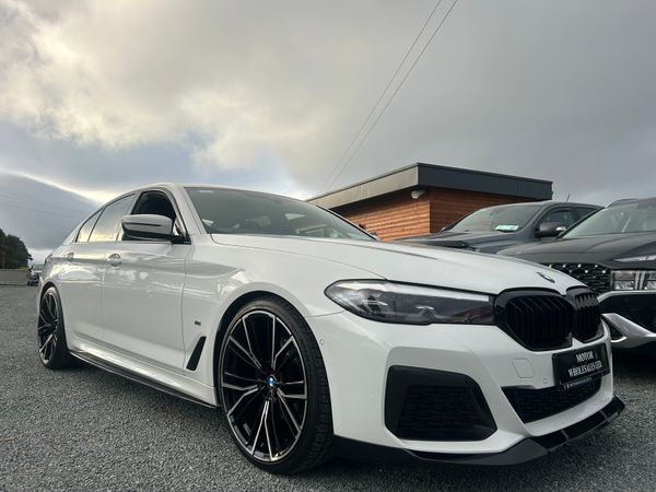 BMW 5-Series Saloon, Diesel, 2020, White