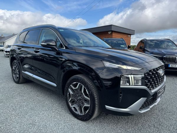 Hyundai Santa Fe SUV, Petrol Plug-in Hybrid, 2021, Black
