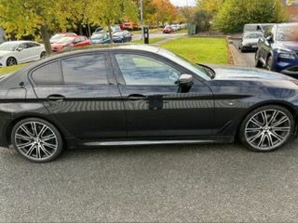 BMW 5-Series Saloon, Diesel, 2019, Black