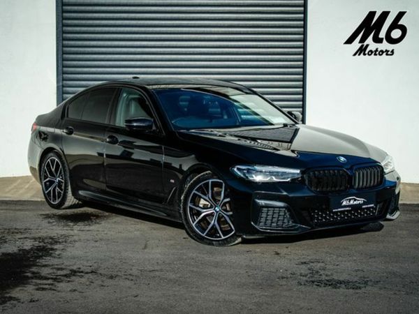 BMW 5-Series Saloon, Diesel Hybrid, 2023, Black