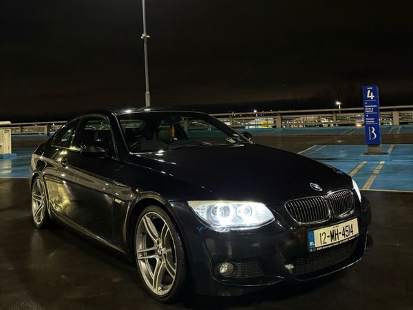BMW 3-Series Coupe, Diesel, 2012, Black
