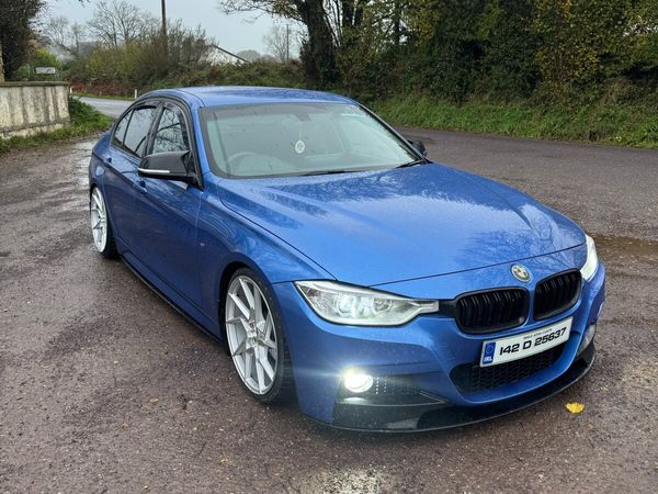 BMW 3-Series Saloon, Diesel, 2014, Blue