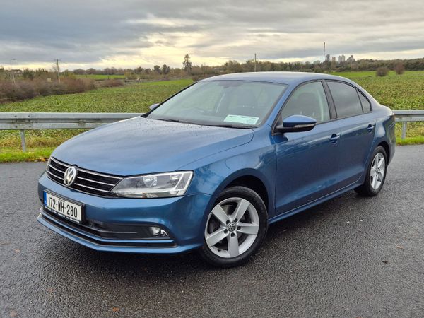 Volkswagen Jetta Saloon, Diesel, 2017, Blue