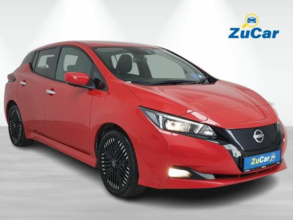 Nissan Leaf Hatchback, Electric, 2023, Red