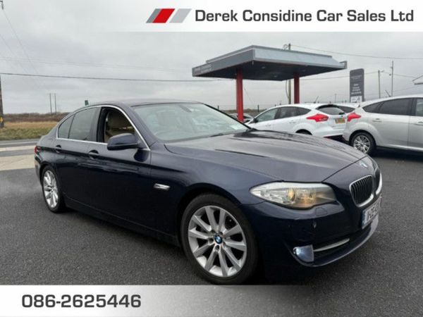BMW 5-Series Saloon, Diesel, 2011, Blue