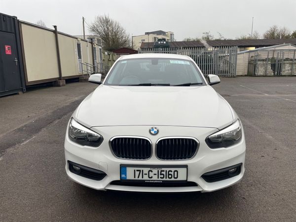 BMW 1-Series Hatchback, Diesel, 2017, White