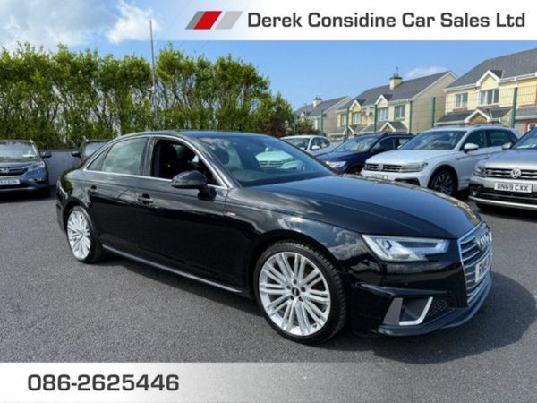 Audi A4 Saloon, Diesel, 2019, Black