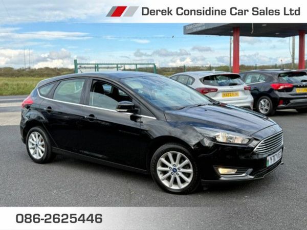 Ford Focus Hatchback, Diesel, 2017, Black