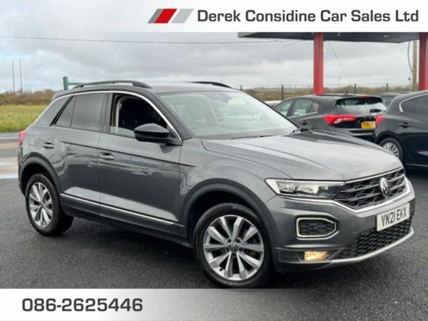 Volkswagen T-Roc Hatchback, Diesel, 2021, Grey