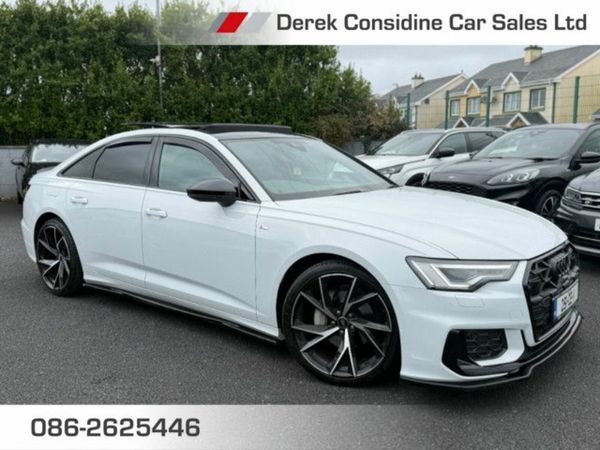 Audi A6 Saloon, Diesel Hybrid, 2025, White