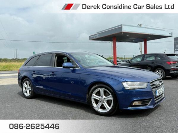 Audi A4 Estate, Diesel, 2014, Blue