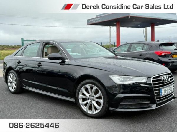Audi A6 Saloon, Diesel, 2018, Black