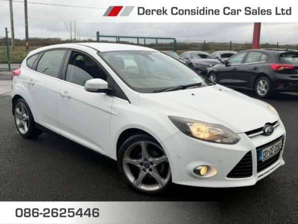 Ford Focus Hatchback, Diesel, 2013, White