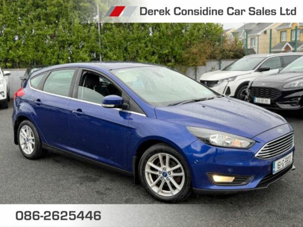 Ford Focus Hatchback, Diesel, 2016, Blue